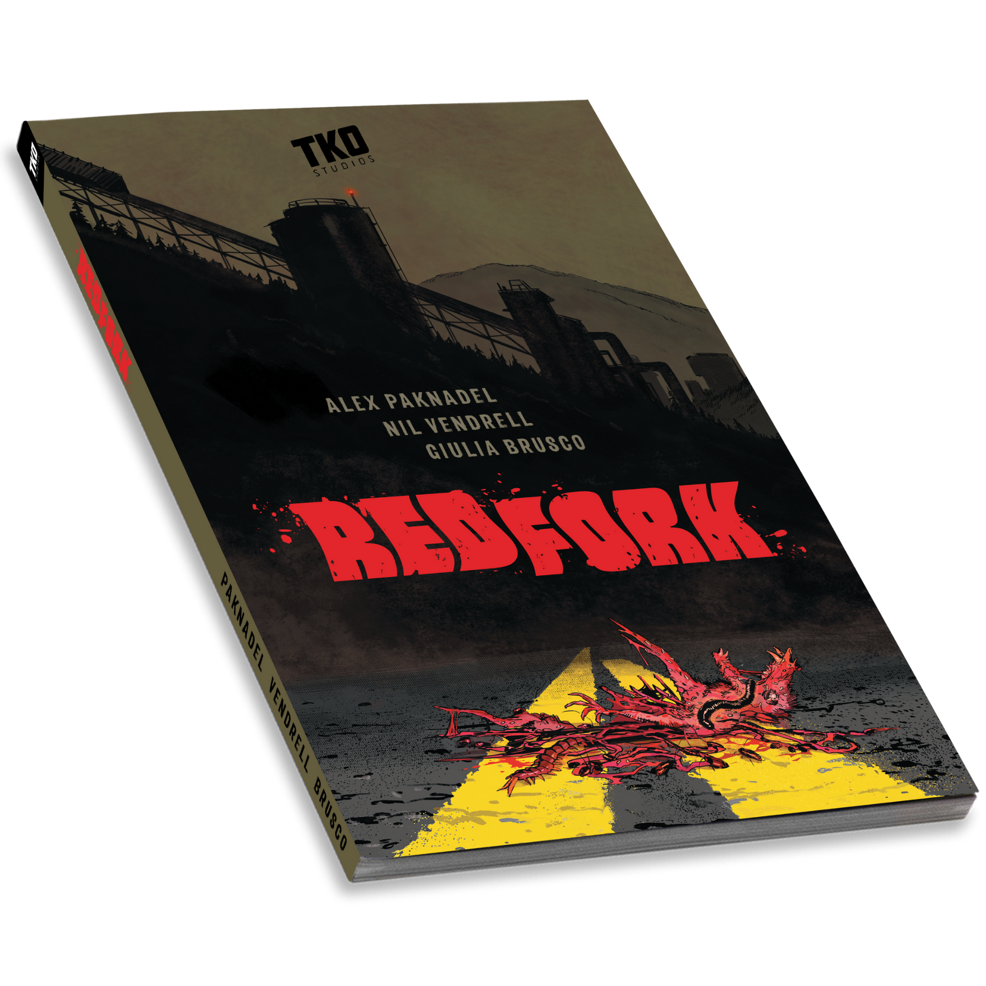 Redfork | TKO Studios: A Thrilling Action-Packed Graphic Novel