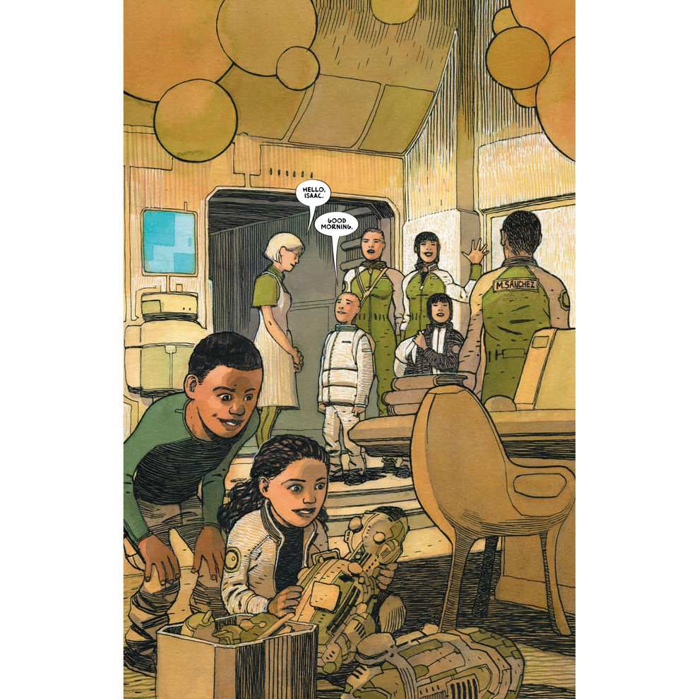 Sentient Deluxe Hardcover | TKO Studios - Sci-Fi Graphic Novel